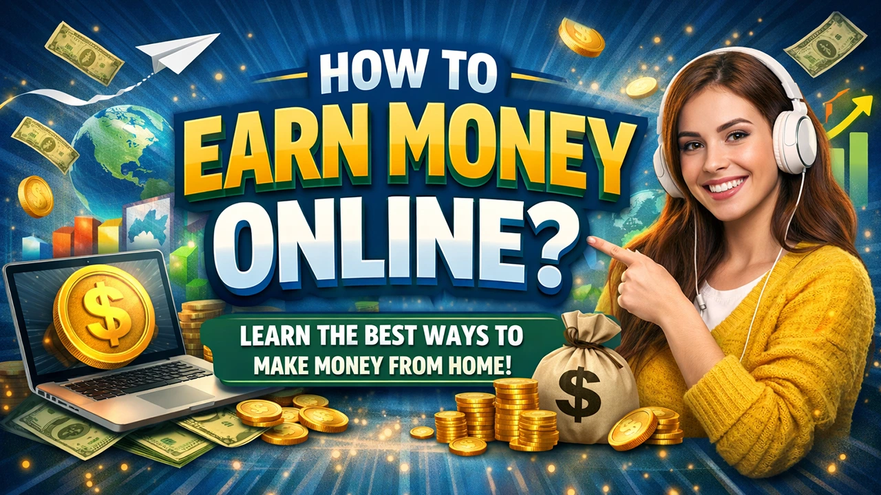 How to earn money Online ?