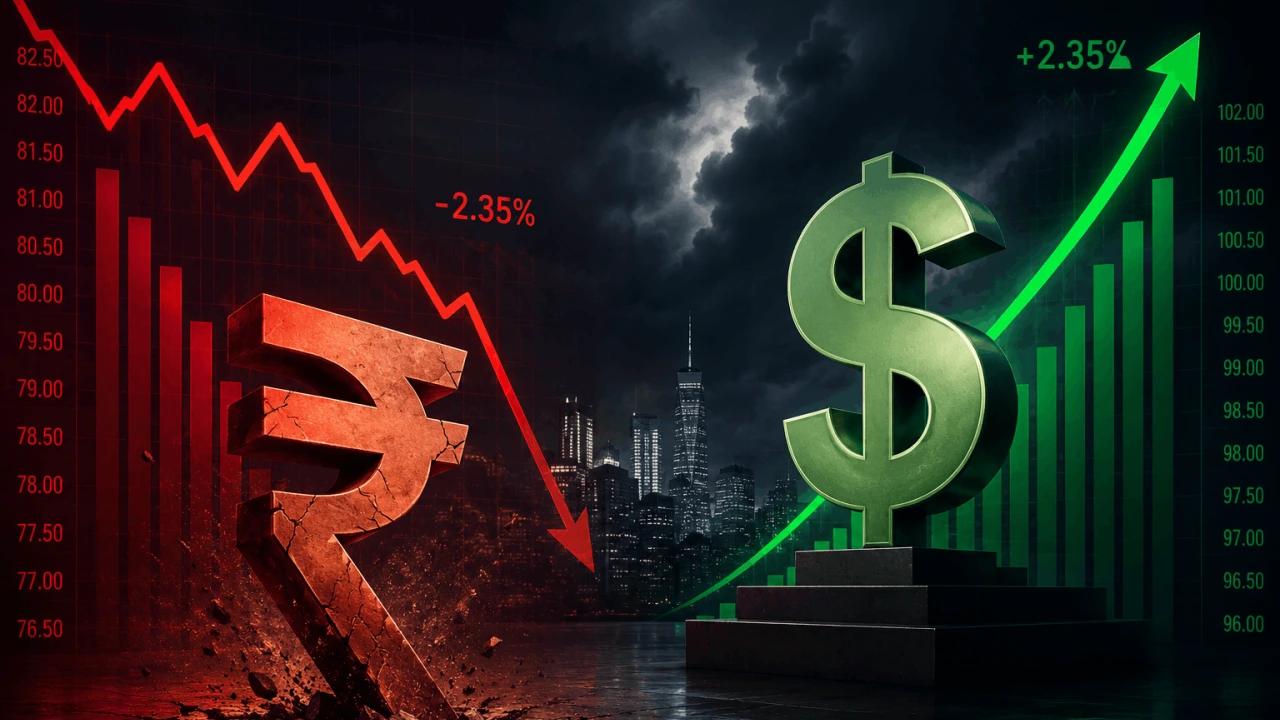 INR vs USD: Rupee Falling Against Dollar